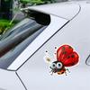 DS90#12.5x14см Милая наклейка на машину «Божья коровка» — водонепроницаемая, забавное украшение для автомобиля для мотоциклов, шлемов,