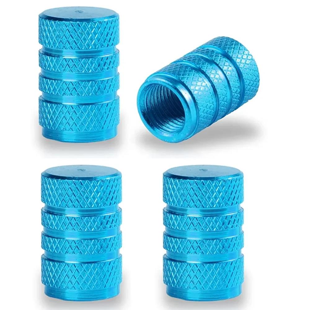 Aluminum Alloy Tire Valve Stem Caps 4 Pcs Universal Stem Covers for Cars Motorcycles and Bikes Auto Tire Accessoires Stem Caps1