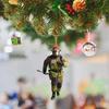 Рождественская елка, украшение пожарного со шнурком, широко используемое автомобильное зеркало заднего вида, подвеска пожарного, подвесное украшение