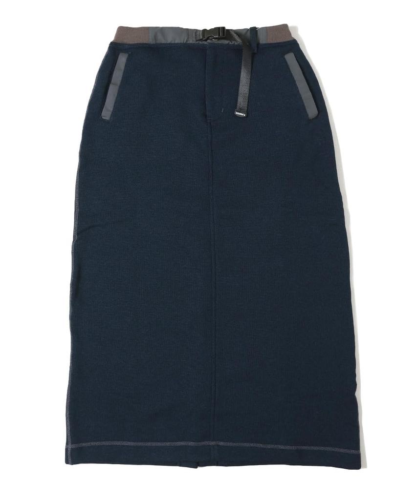 Женская юбка Cliff Mayer Knit Fleece Climbing, темно-синяя, размер L,