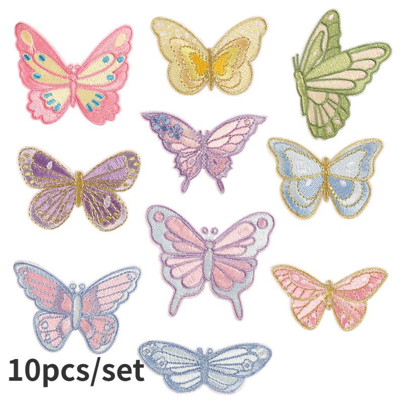 DIY вышивка наклейки мультфильм еда украшения наклейки милые животные одежда игрушечная сумка наклейки