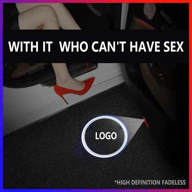 xmfk4 2X Led Car Door Welcome Light Projector Logo Lamp Mercedes Benz Amg W212 W213 W205 AMG W177 V177 W247 W246 W176 GLA GLC X253 GLE