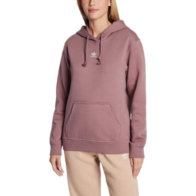 adidas Женская флисовая толстовка Originals Adicolor Essentials, фиолетовая HJ7858