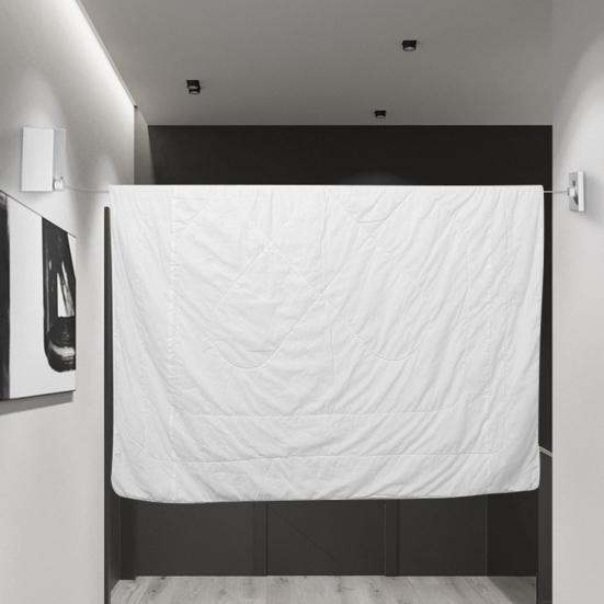 4.2M настенная выдвижная бельевая веревка регулируемая втягивающаяся прочная нержавеющая стальная проволока для сушки белья в помещении и на открытом воздухе