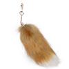 Хвост лисицы в виде хрустальной подвески, сумка-брелок, имитация кулона для волос, аксессуары для волос, реквизит для хвоста