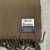 Used Acne studios Canada muffler old tag khaki stole large size