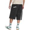 adidas Оригинальные Повседневные Шорты Унисекс Средние Джинсовые Черные JX5005