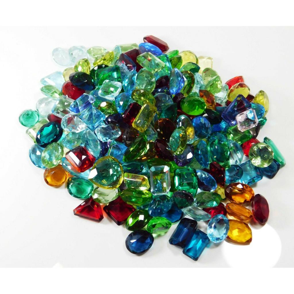 100 Ct Lots Topaz Gemstone Lot Mix Shape Ring Size Lot