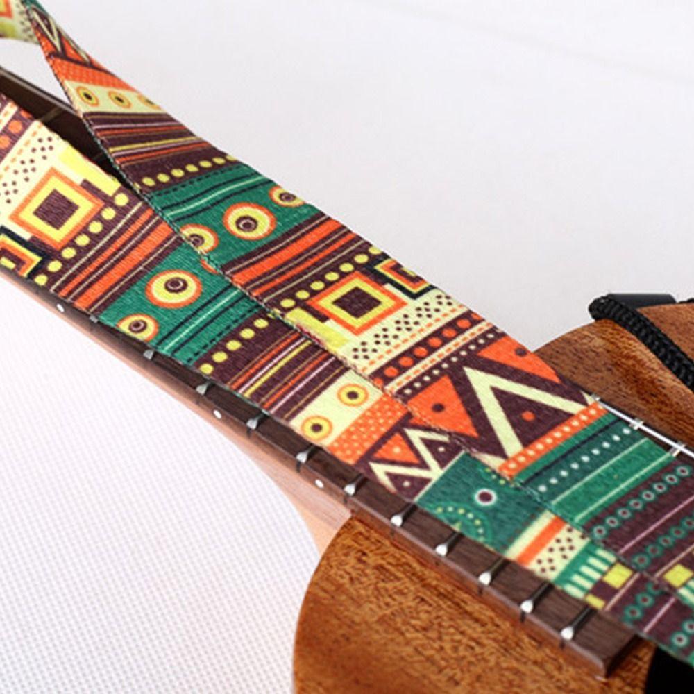 Ethnic Style Guitar Strap Adjustable Guitar Accessories Guitar Belts Guitar