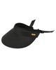 [St. Andrews] Women's Blade Visor (Grosgrain Ribbon)  Golf Hat  042-5187504 010Black FR
