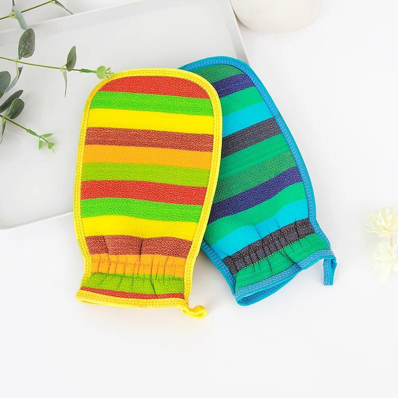 Унисекс Средне-жесткие Отшелушивающие Перчатки для Ванны и Спины - Нежные для Кожи