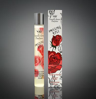 Удивительные духи для женщин 10 мл Франция AMAZING ROSE парфюмированное масло шариковый