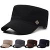 Hat Men Spring And Autumn Flat Top Hat Outdoor Sun Hat Outdoor Casual Versatile Cap In The Elderly