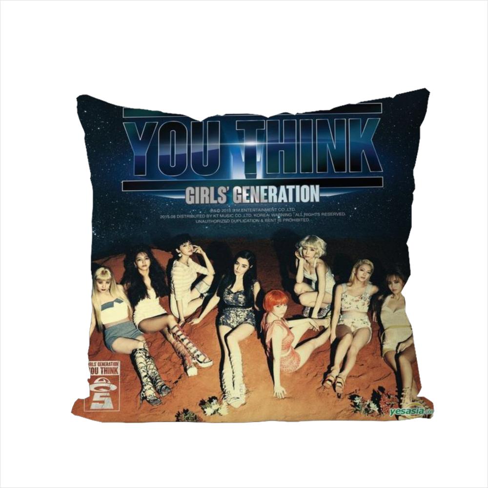 Girls Generation Pillow Case For Car Sofa Decorative Home Doublesided Print Plush Square Throw Pillow Cushion Cover