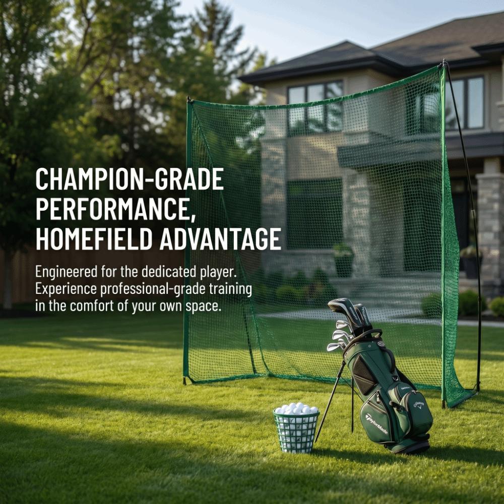 Lightweight Golf Hanging Net No Knot Golf Ball Netting Golf Training Net  Practice Ground