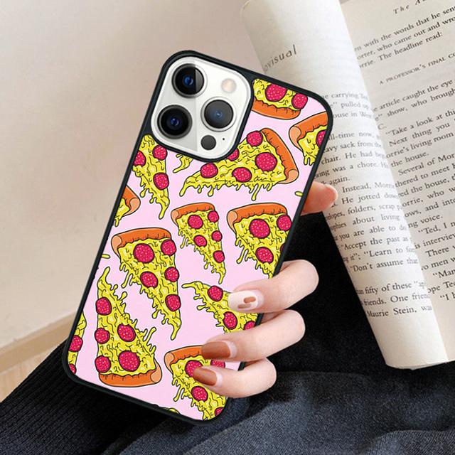 Capa Black Pizza New Phone Case Back Cover for iPhone 17 Air 16 15 14 13 11 12 Pro Max Plus Fundas Coque