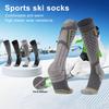 Зимние лыжные носки, теплые носки для сноуборда, носки для занятий спортом на открытом воздухе в холодную погоду, для катания на лыжах, велоспорта