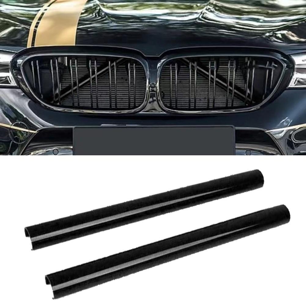 2 шт. Для BMW Декоративные полоски решетки радиатора V-образный элемент Wrap для F30 F31 F32 Для F33 F34