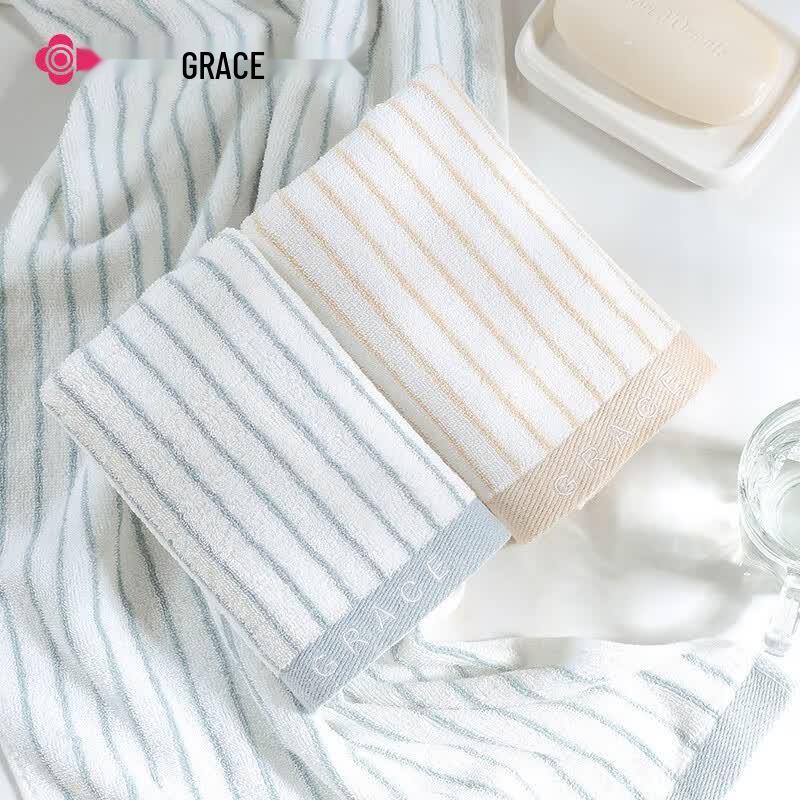 Grace Премиальное хлопковое полотенце для лица гребенное