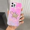 Cartoon Sea Turtle Tortoise Phone Case for Iphone 17 Air 16 15 Plus 14 13 Mini 12 11 Pro Max 16E 7 8 SE 2020 Soft Funda Print Sh