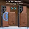Кошелек Magsafe 2 в 1 Кожаный чехол для телефона для Samsung Galaxy S26 S25 S24 S23 S22 S21 Ultra Plus S20 FE Магнитный держатель для карт Чехол