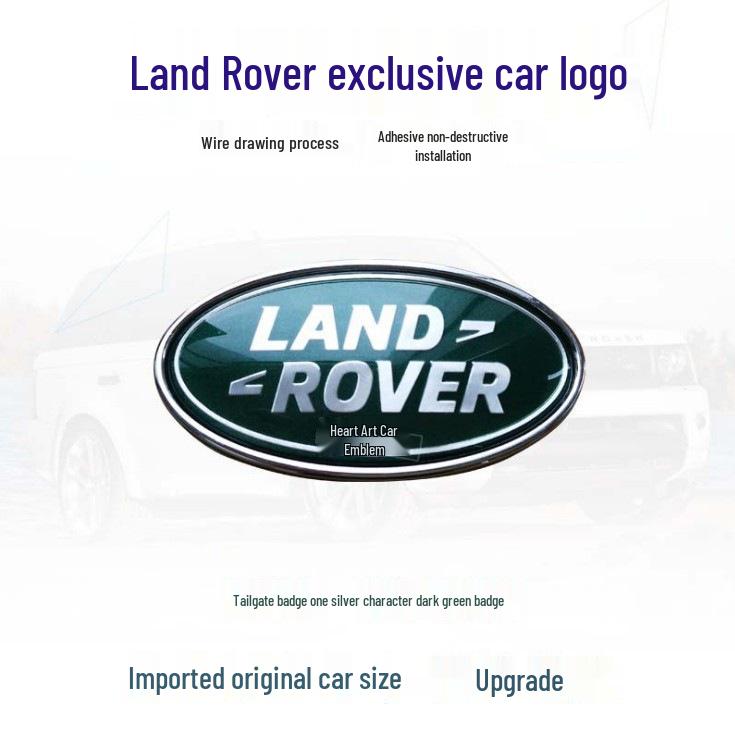 Наклейка-логотип на решетку радиатора и багажник Land Rover/RR Evoque/Sport