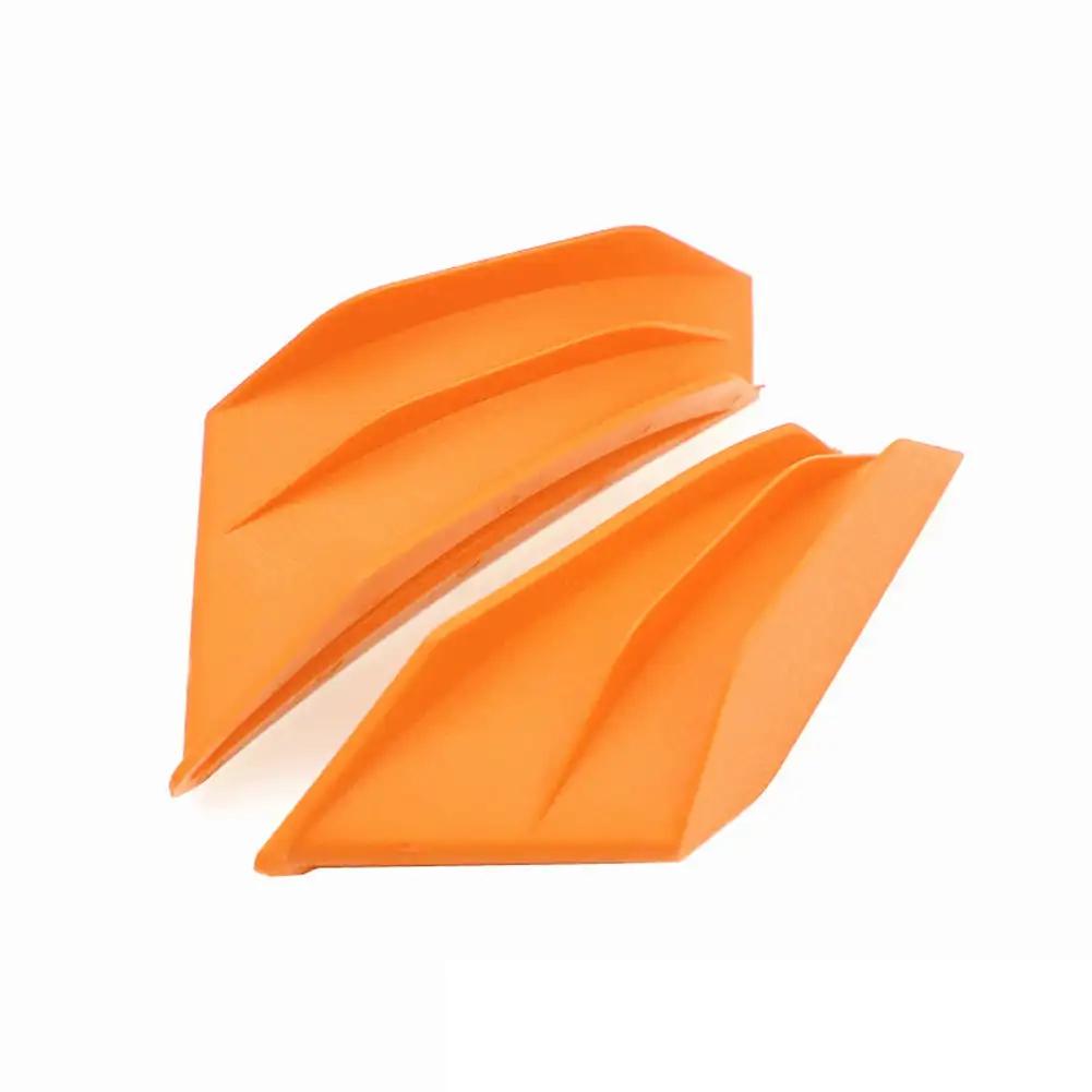 2 шт. спойлер для мотоцикла, крыло, аэродинамическое боковое крыло, плавник, спойлер для Suzuki Honda Yamaha SMAX155 Kawasaki Unviersal