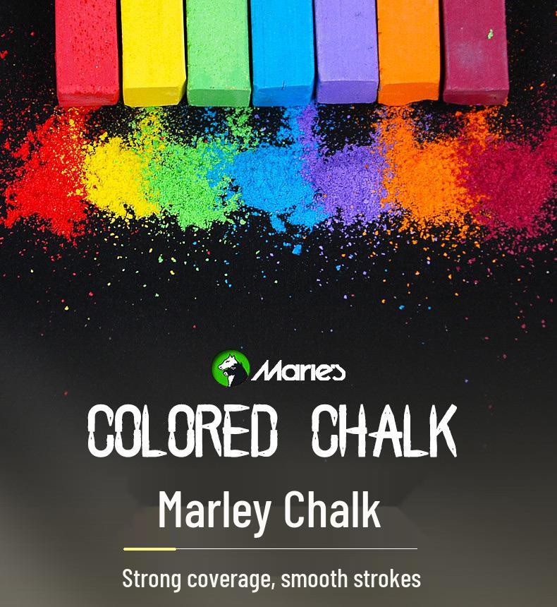 Набор пастельных мелков Brand Color – Профессиональные масляные мелки для рисования, доски и газеты.