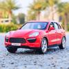 5 Inch Metal Car Simulation Diecast & Toy Vehicle Porsche Cayenne Luxury SUV RMZ City 1:36 Alloy Model Gifts For Children