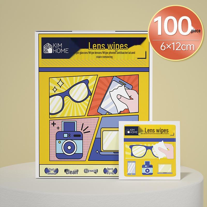 Quick-Drying Anti-Fog Eyeglass & Screen Cleaning Wipes