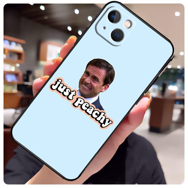 Michael Scott The Office Case For iPhone 16 Pro Max 14 13 12 11 15 17 Pro Max mini 15 16 Plus 16e 17 Air Phone Cover