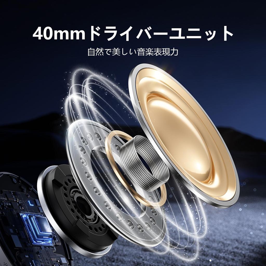 3APLUS Retro Pro Headphones Retro Open Wired Headphones No Microphone Foldable Ultra Lightweight Easy To Carry Length Black Samurai 1.25m 3.5mm