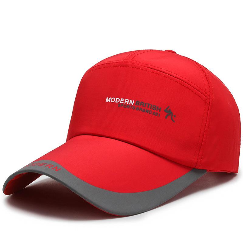 Spring And Autumn Hat Men'S Extended Brim Baseball Cap Outdoor Men'S Fishing Cap Sunshade Sunscreen Sports Cap Cap