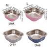 Large Capacity Dog Food Water Bowls Rust Resistant Dog Feeding Dish  Indoor