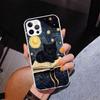 Witch And Cat Colorful Cute Phone Case For iPhone 17 Air 16 Pro Max 16E 15 + 14 Plus 11 12 13 Mini 7 8 SE Gift Print Cover Funda
