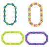 24 Knots Wacky Tracks Fidget Toys Glow in The Dark Toy For Children Bike Chain Stress Relief Bracelet Adults Sensory Toy Gifts