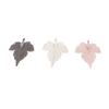 3PCS DIY Leaves Pendants Fashionable Elegant Zinc Alloy Leaf Pendants Accessories for Hairpins Jewelry Making