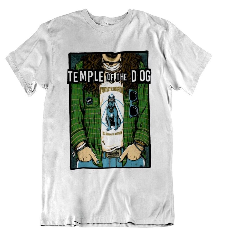 Новая коллекция Temple of the Dog Постер Тур Полный размер от S до 5XL Футболка Унисекс Футболка