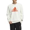 adidas Свитшоты CNY Мужские Белые С Круглым Вырезом Умеренные Обычные HZ3024
