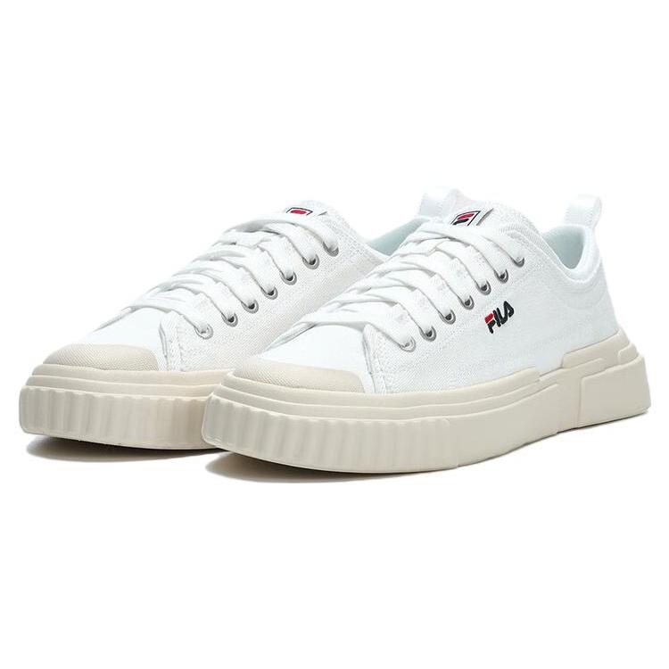 Fila LOOP Износостойкие Легкие Амортизирующие Низкие Кеды Мужские Парусный Белый F12M322305FBW