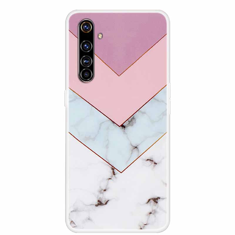 For Realme X50 Pro 5G Case 6.44" Marble Soft TPU Silicone Clear Phone Case for OPPO Realme X50 5G Back Cover X50 Pro Transparent