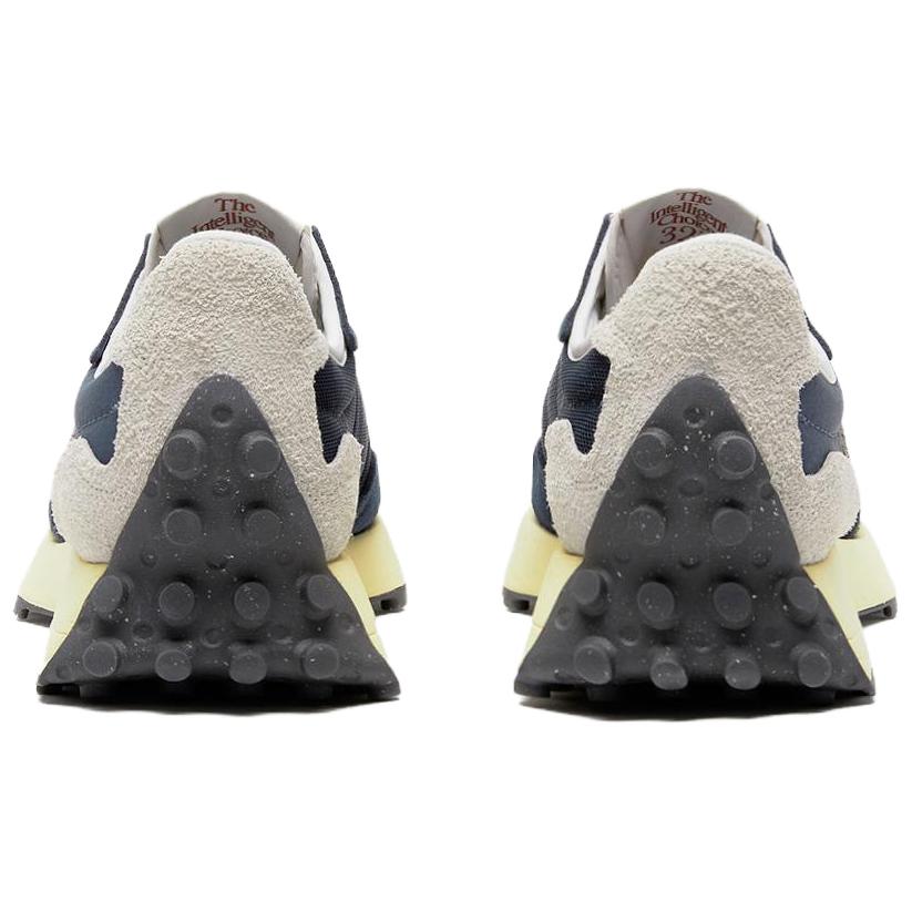 New Balance 327 Темно-серые унисекс кроссовки синего цвета U327WRJ