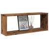 VidaXL Cube Wall Shelves 4 Pcs Old Wood 60x15x23 Cm, Cube-shaped Storage, Cube-shaped Organizer, Shelf 856587