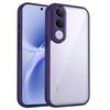 EUCAGR Чехол для Vivo V70 FE Чехол для телефона Vivo V70 FE Чехол-бампер для Vivo V70FE Силиконовый бампер с воздушной подушкой Прозрачная матовая задняя крышка Жесткий