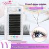 Yelix Natural 0.07mm Mixed Length Y-Shaped False Eyelash Extensions