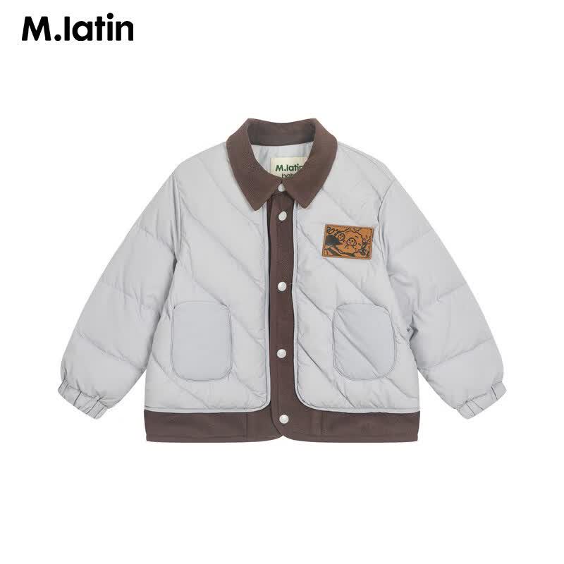 M.Latin Kids' Faux Two-Piece Lightweight Winter Down Jacket