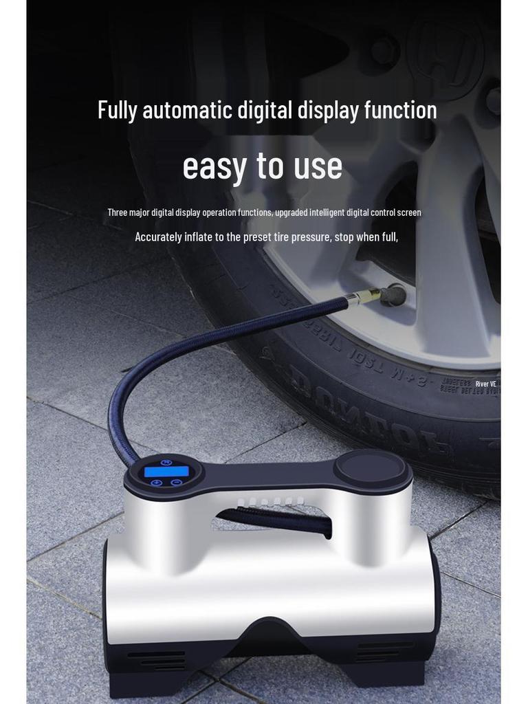 Портативный 12В Мощный Электрический Насос для Шины для Легковых Автомобилей и Седанов
