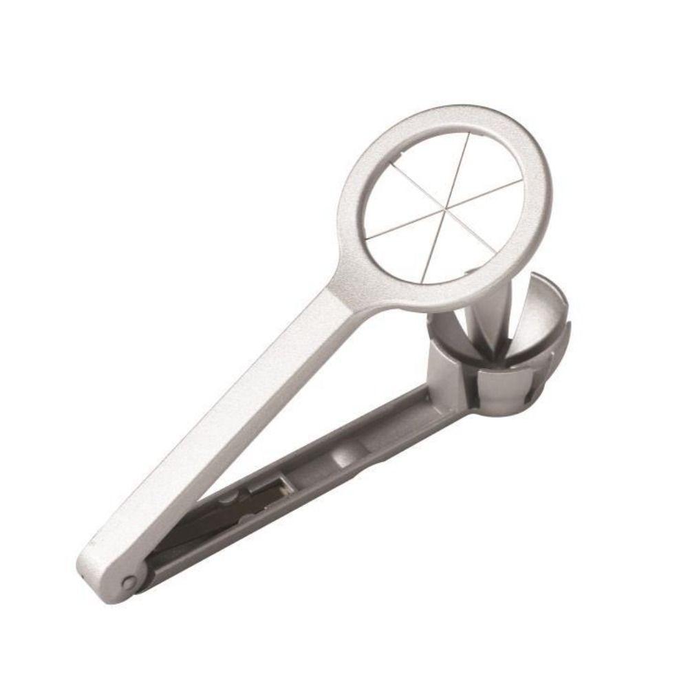 Aluminum Alloy Manual Egg Cutter Portable Multi-functional Preserved Egg Splitter Section Divider with Handle Food Splitter Home