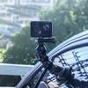 Гибкий держатель-присоска с гусиной шеей для автомобиля, для камеры Gopro Hero 12 11 10 9 8 7 iPhone Samsung Insta360 X2 X3 DJI