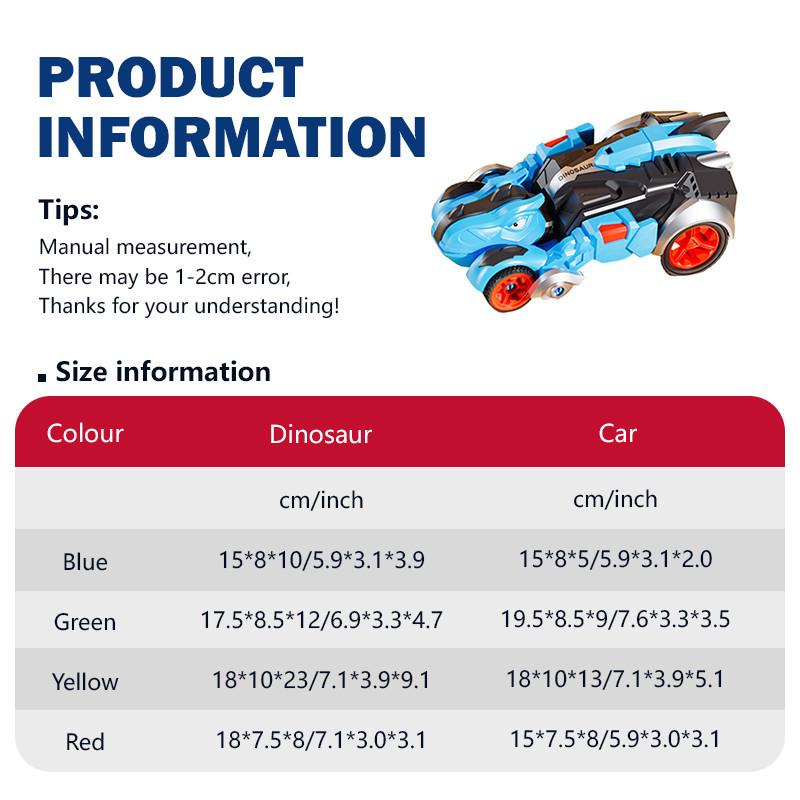Динозавр игрушечный автомобиль деформация аварии автомобиль экскаватор модель инерционный инженерный автомобиль мальчик 3/5/8 лет